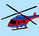 Dibujo Helicóptero  pintado por 12093487