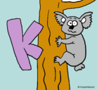 Dibujo Koala pintado por Nicu