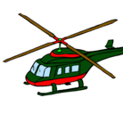 Dibujo Helicóptero  pintado por elyam