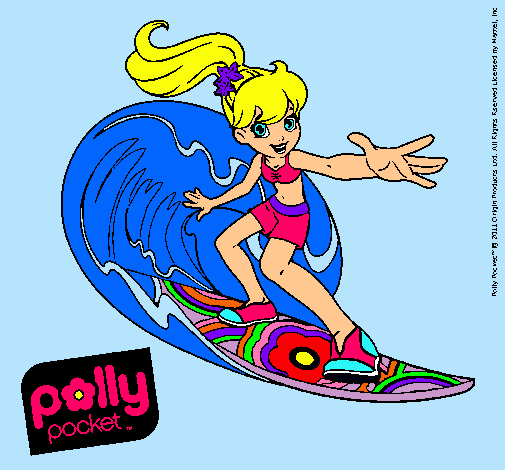 Dibujo Polly Pocket 4 pintado por Cinta101