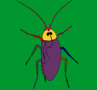 Dibujo Cucaracha grande pintado por mmmmm 