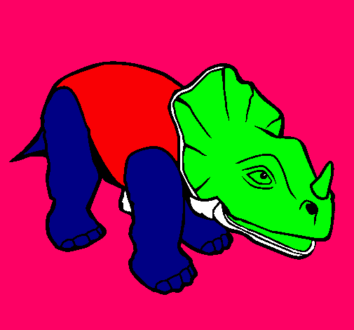 Dibujo Triceratops II pintado por xhiadani