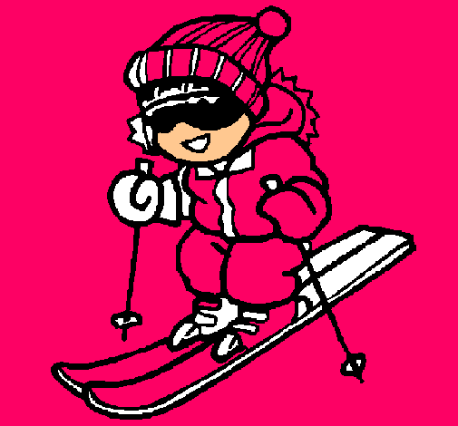 Dibujo Niño esquiando pintado por NAYARA2006