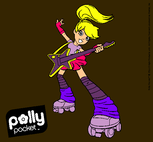 Dibujo Polly Pocket 16 pintado por albica