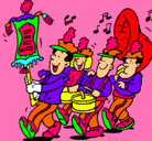 Dibujo Banda de música pintado por javimp