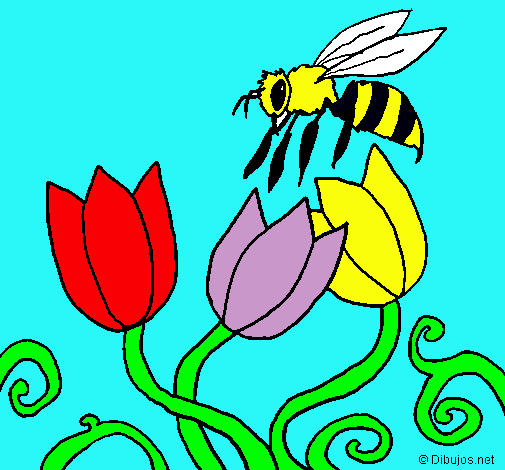 Dibujo Abeja pintado por elsaaa15800