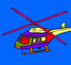 Dibujo Helicóptero  pintado por michael_te-amo