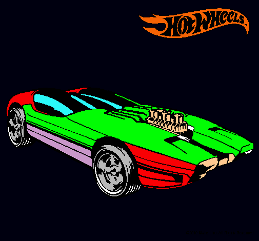 Dibujo Hot Wheels 2 pintado por deybi 