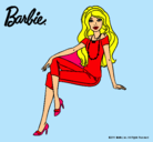 Dibujo Barbie moderna pintado por daan