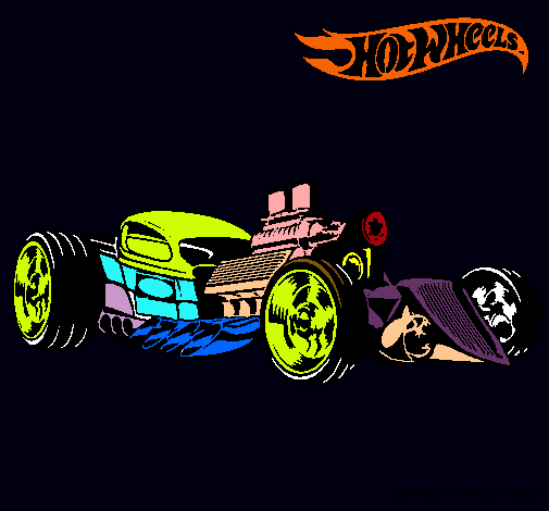 Dibujo Hot Wheels 10 pintado por deybi 