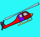 Dibujo Helicóptero de juguete pintado por luisito_lina