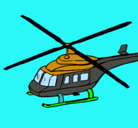 Dibujo Helicóptero  pintado por GABRYMARC