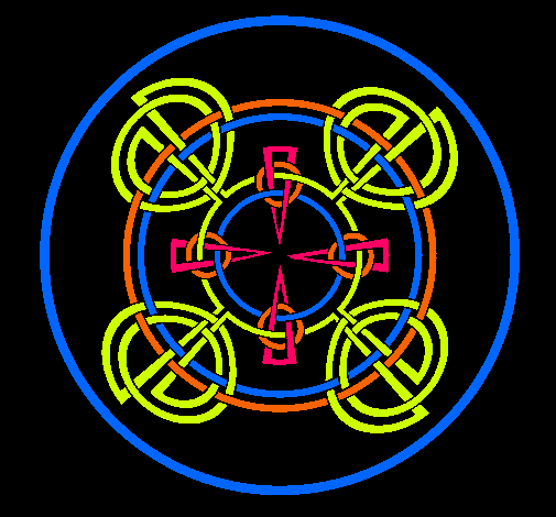 Dibujo Mandala 43 pintado por JuanaLoca