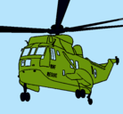 Dibujo Helicóptero al rescate pintado por vitor