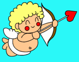 Dibujo Cupido pintado por albi26