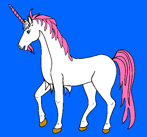 Dibujo Unicornio II pintado por alessahazel