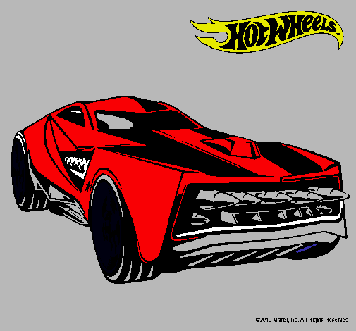 Dibujo Hot Wheels 12 pintado por Sask24