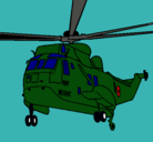 Dibujo Helicóptero al rescate pintado por samuel240