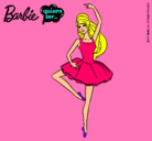 Dibujo Barbie bailarina de ballet pintado por veni27