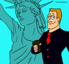 Dibujo Estados Unidos de América pintado por pepitoo