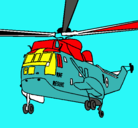 Dibujo Helicóptero al rescate pintado por alexx
