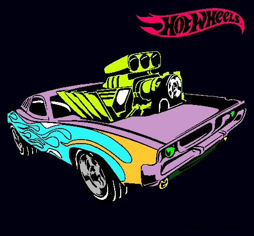 Dibujo Hot Wheels 11 pintado por deybi 