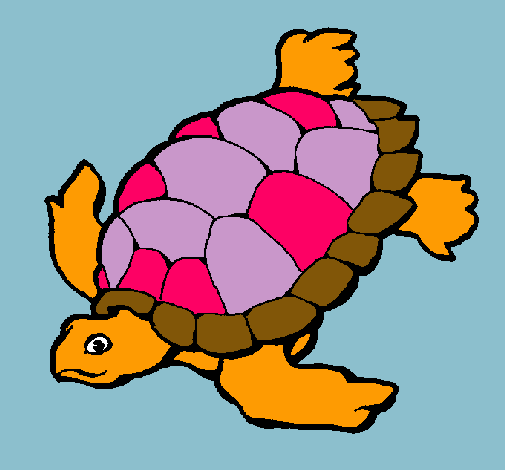 Dibujo Tortuga pintado por nenafichu12