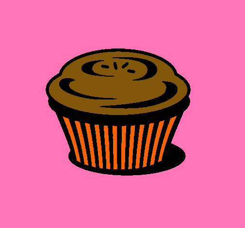 Dibujo Muffin pintado por DIEGOL1311