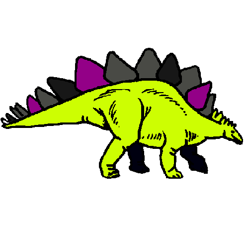 Dibujo Stegosaurus pintado por daniel8956