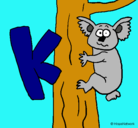 Dibujo Koala pintado por Koalita