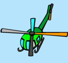 Dibujo Helicóptero V pintado por omero