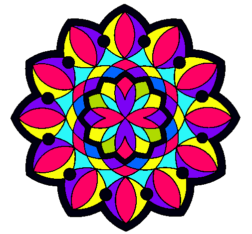 Dibujo Mandala 20 pintado por sunday