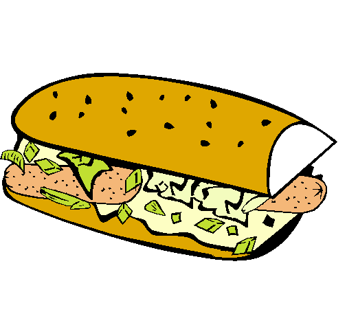 Dibujo Bocadillo pintado por joealys