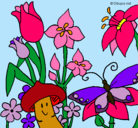 Dibujo Fauna y flora pintado por tamiys