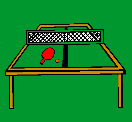 Dibujo Tenis de mesa pintado por jesusguerrero