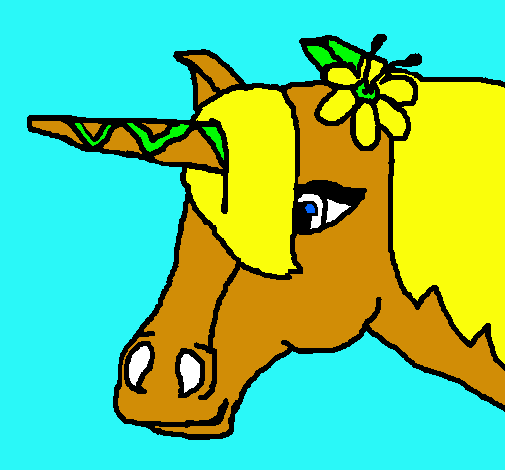 Dibujo Unicornio II pintado por uxue