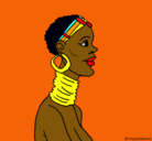 Dibujo Africana pintado por 7i7677777777