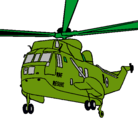 Dibujo Helicóptero al rescate pintado por isai