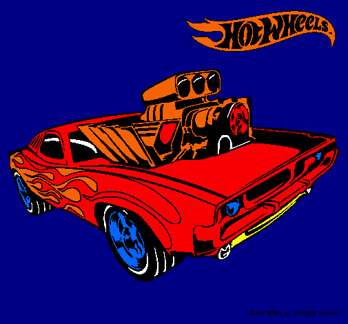 Dibujo Hot Wheels 11 pintado por JANNETY