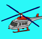 Dibujo Helicóptero  pintado por towito