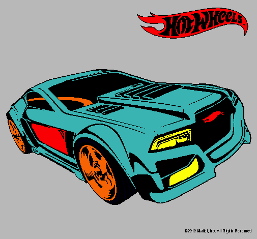 Dibujo Hot Wheels 5 pintado por raul9