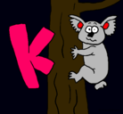 Dibujo Koala pintado por KeeYshLaaa