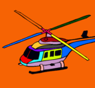 Dibujo Helicóptero  pintado por Daniel2006