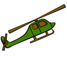 Dibujo Helicóptero de juguete pintado por dark678