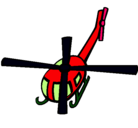 Dibujo Helicóptero V pintado por fenando