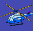 Dibujo Helicóptero  pintado por  FOMA