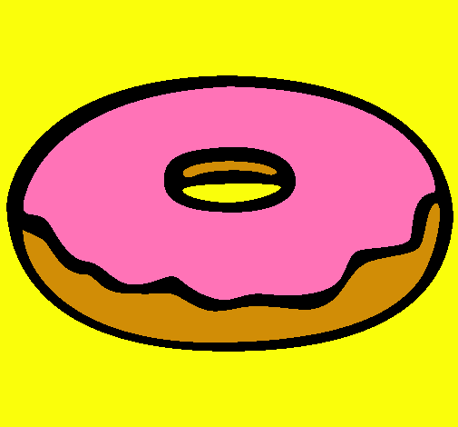 Dibujo Donuts pintado por Juaco