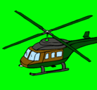 Dibujo Helicóptero  pintado por CHICGH