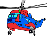 Dibujo Helicóptero al rescate pintado por 2140000