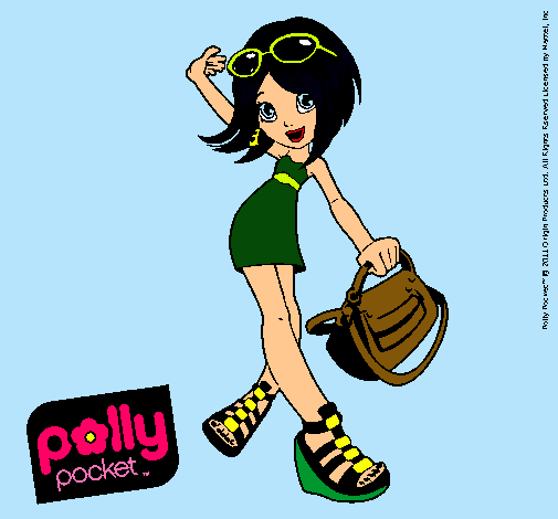 Dibujo Polly Pocket 12 pintado por tamiys